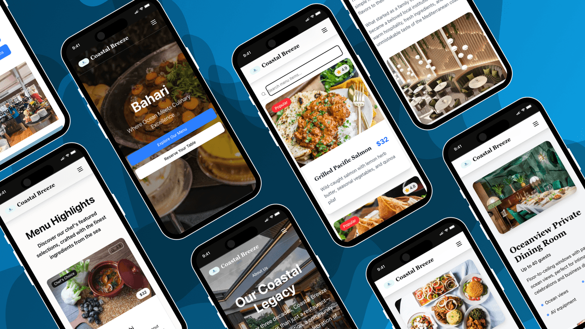The Coastal Cuisine by Quick Prime Tech